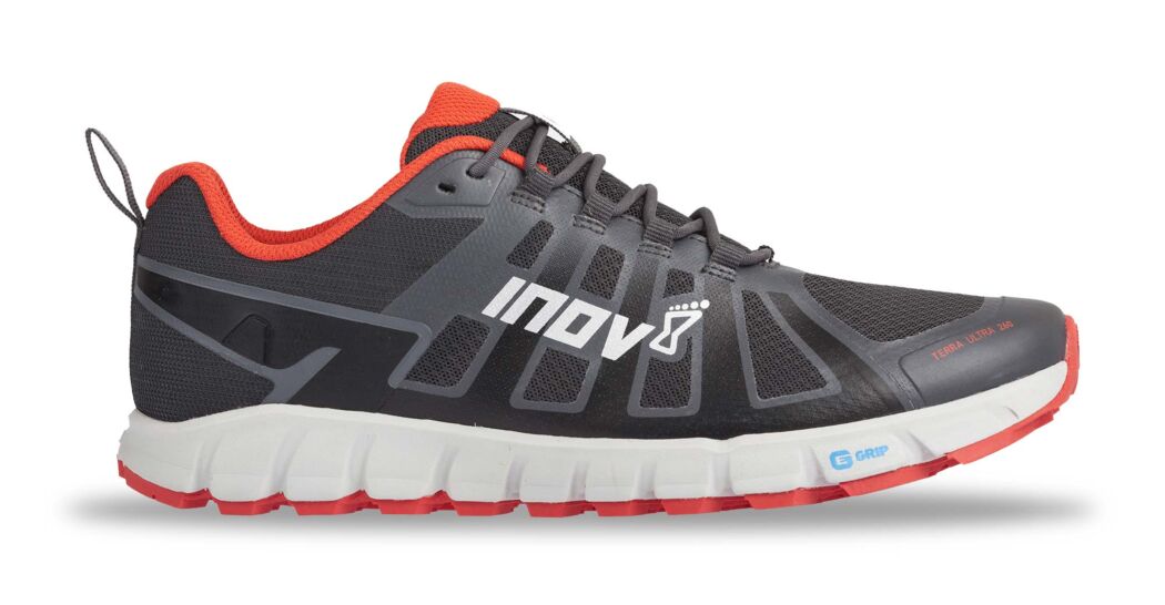 Buty Do Biegania Inov-8 Terraultra 260 Męskie Szare/Czerwone VZB-278390